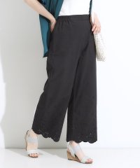 SHOO・LA・RUE/裾刺繍ストレートパンツ/508343247
