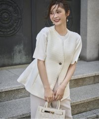 PROPORTION BODY DRESSING/ハーフスリーブニットプルオーバー/508343584