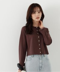 PROPORTION BODY DRESSING/ゴールド釦カーディガン/508343585