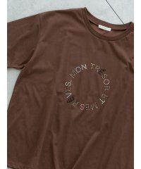 Te chichi/ラインストーンサークルロゴTシャツ/508343817
