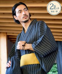 CavariA/キャバリア CavariA CavariA しじら織浴衣(浴衣と帯セット) 2点セット/508343855