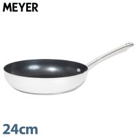 MEYER/マイヤー MEYER フライパン スターシェフ4 24cm IH ガス対応 ステンレス STAR CHEF4 シルバー MSC4－P24 【返品不可商品】/508343931