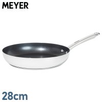 MEYER/マイヤー MEYER フライパン スターシェフ4 28cm IH ガス対応 ステンレス STAR CHEF4 シルバー MSC4－P28/508343933