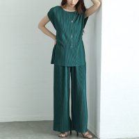 Sawa a la mode/サワアラモード Sawa a la mode リブカットソー＆リブパンツセットアップ/508344117