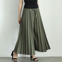 Sawa a la mode/サワアラモード Sawa a la mode スカート見えで品良く広がるプリーツガウチョパンツ/508344143