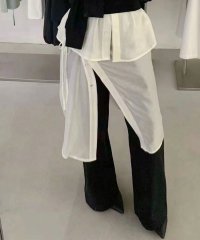 DECADE CLASSIC/ディケイドクラシック DECADE CLASSIC DECADE CLASSIC アシンメトリーシアースカート/508344502