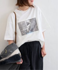 U by Spick&Span/サイドギャザープリントTEEシャツ/508344553