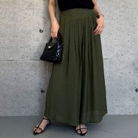 aquagarage/アクアガレージ aquagarage スカート見えワイドパンツ レディース 春 夏 秋 M L |/508344566