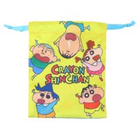 cinemacollection/シネマコレクション cinemacollection クレヨンしんちゃん 巾着袋 リボン巾着 きんちゃくポーチ カスカベ防衛隊 わーい スモールプラネット 小物/508344743