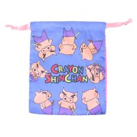 cinemacollection/シネマコレクション cinemacollection クレヨンしんちゃん 巾着袋 リボン巾着 きんちゃくポーチ ぶりぶりざえもん いろいろ スモールプラネット /508344744