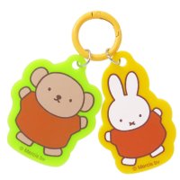 cinemacollection/シネマコレクション cinemacollection ミッフィー キーリング カラーアクリルキーホルダー 友達 ディックブルーナ スモールプラネット アクキー /508344762