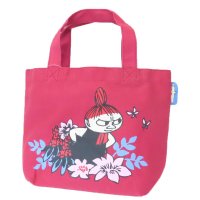 cinemacollection/シネマコレクション cinemacollection ムーミン ランチバッグ カラーマチ付バッグ リトルミイ 花とちょうちょ 北欧 スモールプラネット マチ付き/508344764