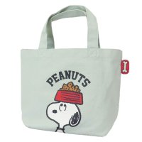 cinemacollection/シネマコレクション cinemacollection スヌーピー ランチバッグ カラーマチ付バッグ フード ピーナッツ スモールプラネット マチ付き お弁当かば/508344773