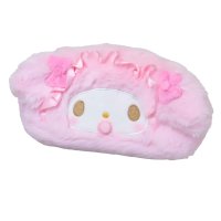 cinemacollection/シネマコレクション cinemacollection マイメロディ コスメポーチ ぬいぐるみフェイスポーチ ベビー サンリオ ティーズファクトリー 小物入れ キ/508344830
