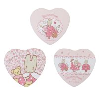 cinemacollection/シネマコレクション cinemacollection マロンクリーム 缶バッジ ハートカンバッジ3個セット サンリオ ワタナベ コレクション雑貨 キャラクター /508344842