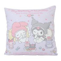 cinemacollection/シネマコレクション cinemacollection マイメロディ＆クロミ クッション 40cmスクエアクッション エンジェル サンリオ ワタナベ インテリア /508344846