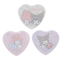 cinemacollection/シネマコレクション cinemacollection マイメロディ＆クロミ 缶バッジ ハートカンバッジ3個セット エンジェル サンリオ ワタナベ コレクション雑/508344849