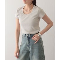Lace Ladies/レースレディース Lace Ladies ラウンドネック バック カットアウト 半袖 Tシャツ/508344896