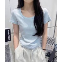 Lace Ladies/レースレディース Lace Ladies ラウンドネック ベーシック 半袖 Tシャツ トップス/508344909