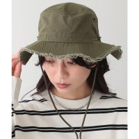 Lace Ladies/レースレディース Lace Ladies アジャスター付き フリンジ ベーシック ワーク ハット/508344945