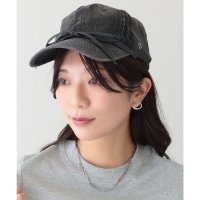 Lace Ladies/レースレディース Lace Ladies リボン付き プチ ハート デニム ベースボール キャップ/508344956