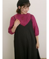 Samansa Mos2/サマンサ モスモス Samansa Mos2 フラワー柄刺繍レースブラウス/508344991