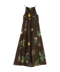 CABaN /CABaN シルク Green Showerプリント キャミソールワンピース/508345097
