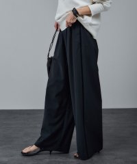 サロン　アダム　エ　ロペ/【WEB限定】GREENWOOLサイドベロアラインパンツ［ストレッチ・接触冷感・防シワ］/508345236