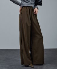 サロン　アダム　エ　ロペ/【WEB限定】GREENWOOLサイドベロアラインパンツ［ストレッチ・接触冷感・防シワ］/508345236