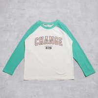 D.FIT/ディフィット D.FIT プリントロゴ ラグラン 長袖Tシャツ/508345271