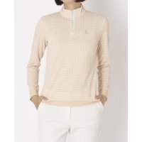 LANVIN SPORT/ランバン スポール LANVIN SPORT 総柄プリントハーフジップ長袖シャツ【Sunscreen NIR/UV】/508345280