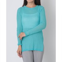 DOUX ARCHIVES /ドゥ アルシーヴ DOUX ARCHIVES シアー楊柳ニットプルオーバー/508345584