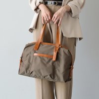 HALEINE/アレンヌ HALEINE [HALEINE]ナイロン栃木レザーミニ ボストンバッグ日本製/503275259