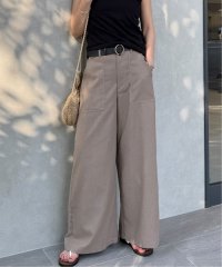 LBC/リネン混ベイカーワイドパンツ/508264849