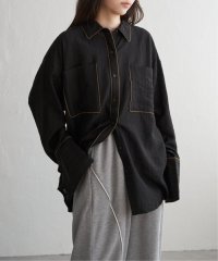 VENCE　EXCHANGE/ストライプビックカフスシャツ/508277754