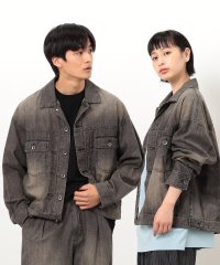 Purple & Yellow/ライトオンスデニムＧジャン/508287277