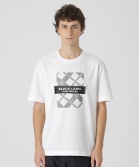 BLACK LABEL CRESTBRIDGE/【一部店舗限定】シャドーバイアスチェック ロゴプリントTシャツ/508294398