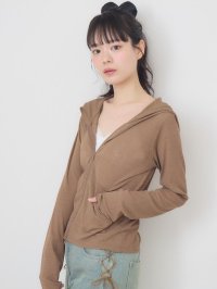 Emsexcite/エムズエキサイト ems excite シアーZIPパーカー/508346029