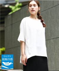 eur3/【大きいサイズ/接触冷感】ジャージーコンビトップス/508346146