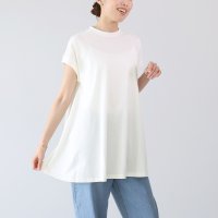Aletta vita/アレッタ ヴィータ Aletta vita 【接触冷感】綿天竺フレンチフレアカットソー/508346810