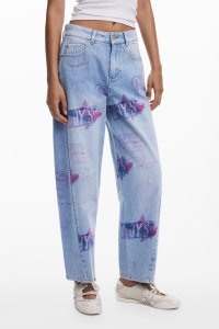 Desigual/デシグアル Desigual バルーンコラージュデニムパンツ/508346989