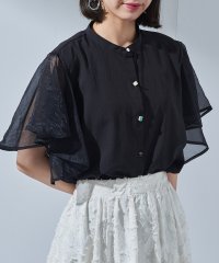 MAISON BREEZE/メゾンブリーズ MAISON BREEZE シアーフレアースリーブブラウス trc/508346995