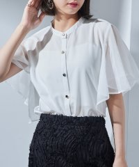 MAISON BREEZE/メゾンブリーズ MAISON BREEZE シアーフレアースリーブブラウス trc/508346995