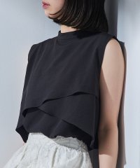 MAISON BREEZE/メゾンブリーズ MAISON BREEZE アシンメトリーフレアーノースリーブブラウス trc/508346998