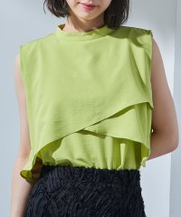 MAISON BREEZE/メゾンブリーズ MAISON BREEZE アシンメトリーフレアーノースリーブブラウス trc/508346998