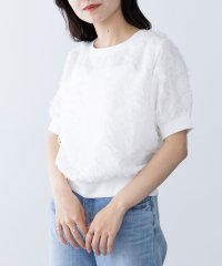 MAGASIN DE MODE Chou Chou/マガジンデモードシュシュ MAGASIN DE MODE Chou Chou フリンジジャカードプルオーバー trc/508347001