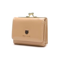 PAUL＆JOE ACCESSOIRES/ポールアンドジョーアクセソワ PAUL & JOE ACCESSOIRES 財布 レディース コンパクト 三つ折り財布 小さめ ブランド がま口 女性 牛革 小/508347027