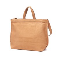 REN/レン REN トートバッグ レディース 大きめ ファスナー付き A4 レザー カバン ブランド 肩掛け 手持ち 革 本革 シンプル ナチュラル HALLIE ベ/508347030