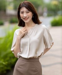 any SiS S/【接触冷感・吸水速乾・UVカット】サラキレイ スキッパー ブラウス/508347398