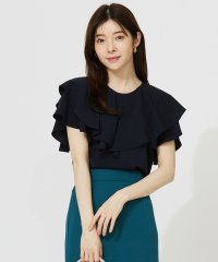 any SiS S/【接触冷感・吸水速乾・UVカット】サラキレイ フリル ブラウス/508347399